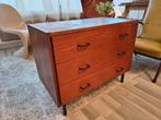 Dressoir / ladekast | Mid-century jaren 1960s | teak, Ophalen, Gebruikt, Simpla lux, 50 tot 100 cm
