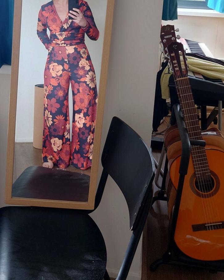 Jumpsuit TopVintage, Kleding | Dames, Jumpsuits, Gedragen, Maat 38/40 (M), Overige kleuren, Ophalen