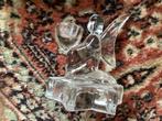 Engel kandelaar kristal // hoog 12 cm, Ophalen of Verzenden, Kristal