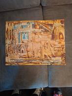 Painting, Antiek en Kunst, Kunst | Schilderijen | Abstract, Ophalen of Verzenden