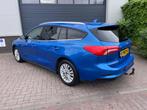 Ford Focus Wagon 1.0 EcoBoost Titanium X Business/Automaat/C, 125 pk, Gebruikt, Blauw, Origineel Nederlands
