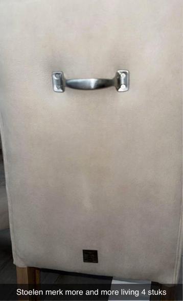 More and More Living Stoelen - Set van 4 beschikbaar voor biedingen