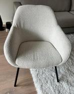 Crème boucle fateuil, Huis en Inrichting, Fauteuils, Ophalen, Zo goed als nieuw