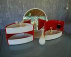 Pop-art Make-up tafel opbergdoos 1960's 1970's Vintage Retro, Ophalen of Verzenden