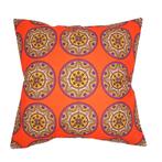 Kussenhoes Eivissa oranje linnenlook | 44 x 44 cm, Dekussenkraam@gmail.com, Verzenden, De kussenkraam, Nieuw