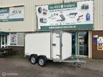NIEUW GESLOTEN 300X150X150 750KG TANDEM ZIJDEUR, Auto diversen, Aanhangers en Bagagewagens, Nieuw