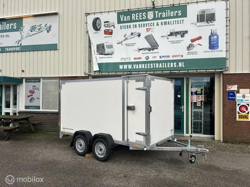 NIEUW GESLOTEN 300X150X150 750KG TANDEM ZIJDEUR, Auto diversen, Aanhangers en Bagagewagens, Nieuw