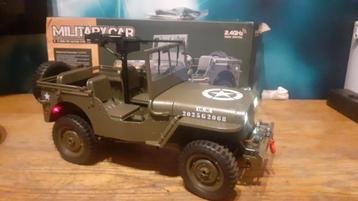 Jeep Willy,s  schaal 1:10  rc auto RTR beschikbaar voor biedingen