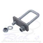 Haakse stroppen ( U-bouten) met een stroppenplaatje