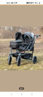 TFK tweeling kinderwagen, Kinderen en Baby's, Ophalen, Zo goed als nieuw, Overige merken, Met reiswieg