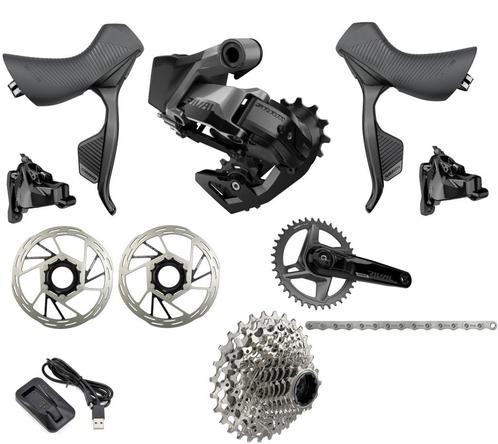 SRAM Rival AXS XPLR 1X12 Complete groepset Powermeter, Fietsen en Brommers, Fietsonderdelen, Nieuw, Racefiets, Ophalen of Verzenden