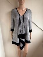 Joseph Ribkoff tuniek top maat M grijs zwart, Maat 38/40 (M), Joseph Ribkoff, Ophalen of Verzenden, Zo goed als nieuw