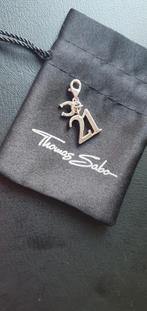 Thomas Sabo zilveren bedel met cijfer 21 nieuw, Ophalen of Verzenden, Nieuw