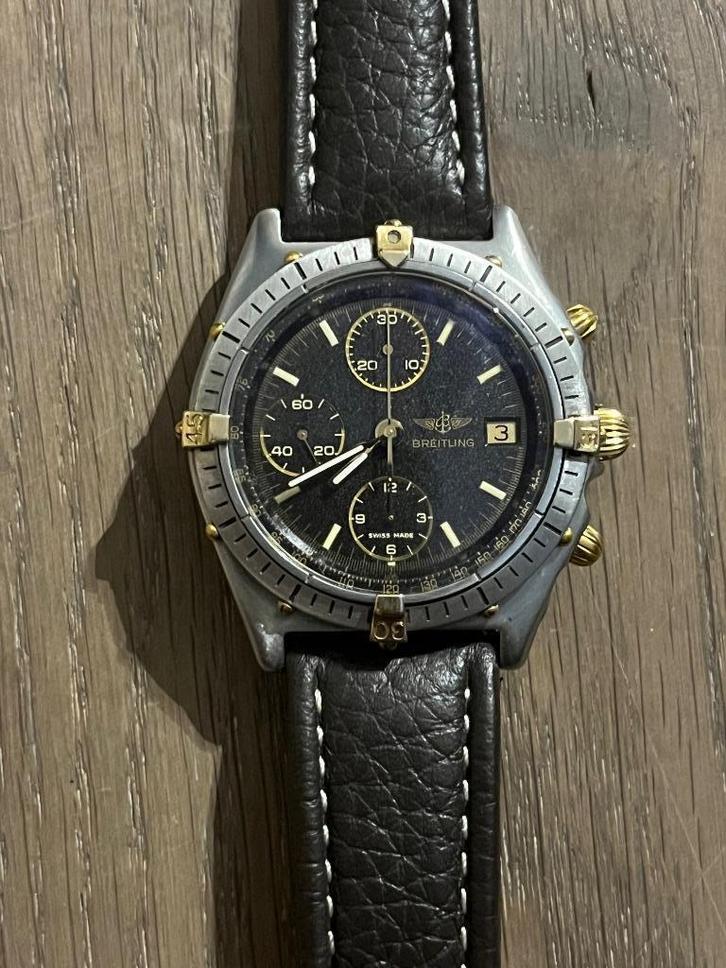 Automatic Breitling Chronomat 'stardust brown' horloge, Sieraden, Tassen en Uiterlijk, Horloges | Heren, Gebruikt, Polshorloge