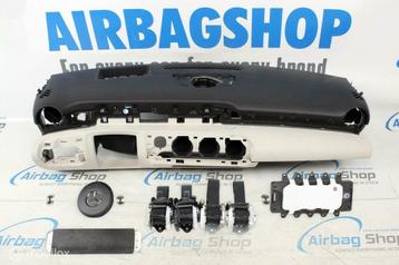 Airbag set Dashboard HUD zwart/beige Mercedes A klasse W177 beschikbaar voor biedingen