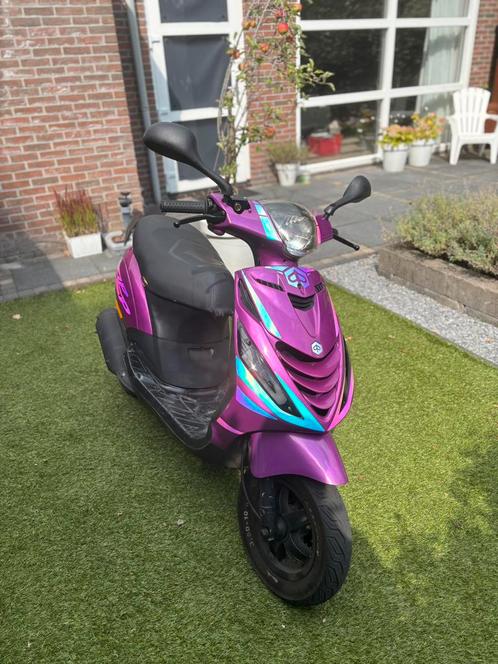 Piaggio Zip 125cc 2t geel kenteken tekoop/teruil, Fietsen en Brommers, Scooters | Piaggio, Gebruikt, Zip, Maximaal 45 km/u, Tweetakt