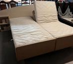 Tweepersoons boxpring, Huis en Inrichting, Slaapkamer | Bedden, Ophalen, Gebruikt, 210 cm, Tweepersoons