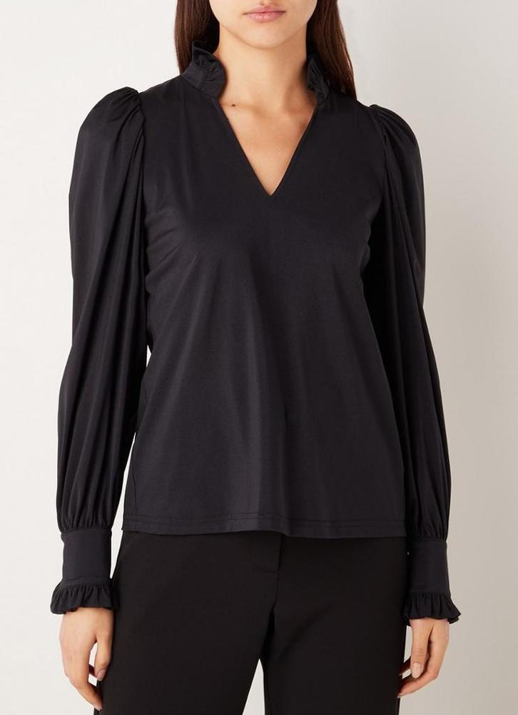 Studio anneloes rosella blouse XL donkerblauw, Kleding | Dames, Blouses en Tunieken, Zo goed als nieuw, Maat 46/48 (XL) of groter