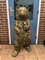 panda (goud/zwart) 95hoog 60breed 70diep/Nieuw!, Verzamelen, Beelden en Beeldjes, Ophalen, Nieuw, Dier