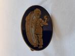 broche speld Fisk banden gemerkt 16 x 18mm, Ophalen of Verzenden, Gebruikt, Transport