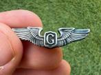 WO2 Amerikaans airborne glider miniatr wing pinback sterling, Verzamelen, Militaria | Tweede Wereldoorlog, Amerika, Verzenden