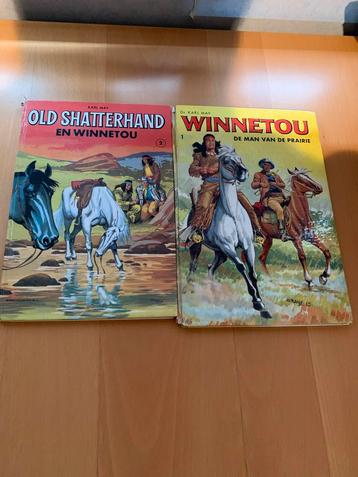 Karl May - Old Shatterhand & Winnetou (2 strips) beschikbaar voor biedingen