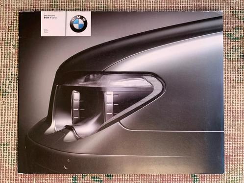 Nederlandse!! folder map brochure BMW 7-serie E65 E66 2001, Boeken, Auto's | Folders en Tijdschriften, Zo goed als nieuw, BMW