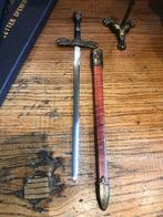 bijzonder miniatuur zwaard/ briefopener, incl standaard, Verzamelen, Ophalen of Verzenden, Overige soorten, Overige gebieden, Zwaard of Sabel