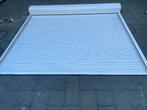2 wit electrische rolluiken breed 2.42 /2.41 x 2.13 mtr hoog, Ophalen, Gebruikt, Wit, 200 cm of meer