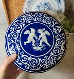 Vintage koektrommel met engeltjes, Ophalen of Verzenden, Zo goed als nieuw, Koek(jes), Overige merken