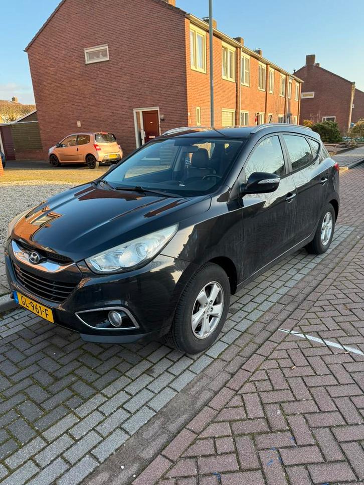 Hyundai iX35 2.0 I Cvvt 2WD 2010 Zwart, Auto's, Hyundai, Particulier, iX35, Benzine, D, SUV of Terreinwagen, Handgeschakeld, Geïmporteerd