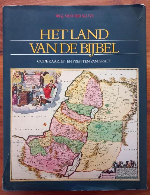 W.G.J. van der Sluys - Het land van de bijbel, Boeken, Godsdienst en Theologie, Zo goed als nieuw, Ophalen of Verzenden