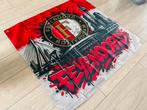 NIEUWE Gave Vierkante Feyenoord Rood Witte Vlag, Ophalen of Verzenden, Nieuw, Feyenoord