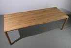 Artisan Jean tafel, Eiken, Huis en Inrichting, Tafels | Eettafels, 200 cm of meer, 50 tot 100 cm, Nieuw, Rechthoekig