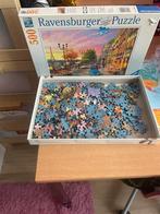 Parijs plaat Puzzel Ravensburger, Ophalen, 500 t/m 1500 stukjes, Zo goed als nieuw, Legpuzzel