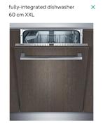 LUXE Siemens  inbouw vaatwasser LEDPROJECTIE  **NIEUWSTAAT**, Witgoed en Apparatuur, Vaatwasmachines, Voorspoelprogramma, Minder dan 10 liter