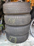 4 Winterbanden met velg + Sneeuwkettingen, Ophalen, Gebruikt