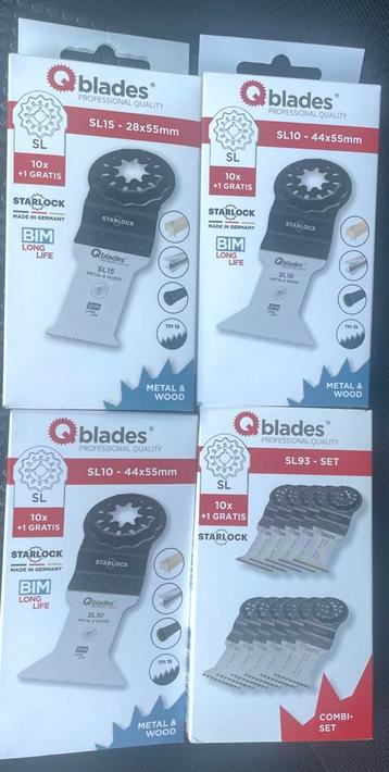 11x starlock multitool zaagbladen beschikbaar voor biedingen