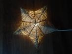Vintage Rotan Ikea Strala ster lamp, Ophalen of Verzenden, Gebruikt