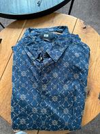 WE overhemd blauw maat L, Ophalen of Verzenden, Zo goed als nieuw, Blauw, Halswijdte 39/40 (M)