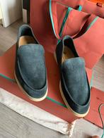 Loro piana summer walk 40, Loafers, Blauw, Ophalen of Verzenden, Zo goed als nieuw