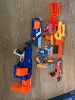 Partijtje Nerf guns 9 stuks met pijltjes, Kinderen en Baby's, Speelgoed | Buiten | Actiespeelgoed, Ophalen, Zo goed als nieuw