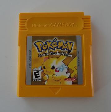 Pokemon Yellow Version voor Nintendo Game Boy Classic beschikbaar voor biedingen