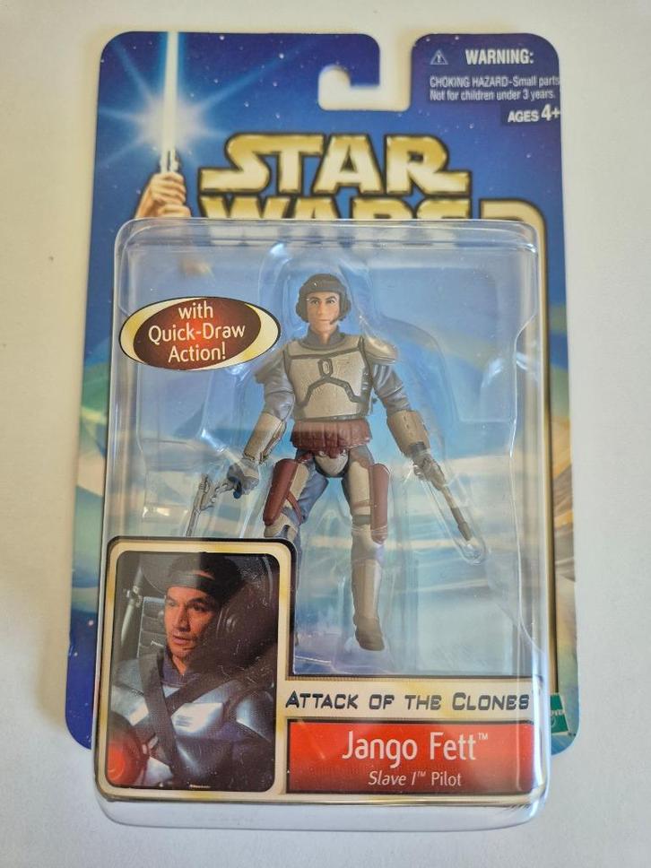 Star Wars Saga 02-47 Jango Fett Slave I Pilot, Verzamelen, Star Wars, Nieuw, Actiefiguurtje, Ophalen of Verzenden