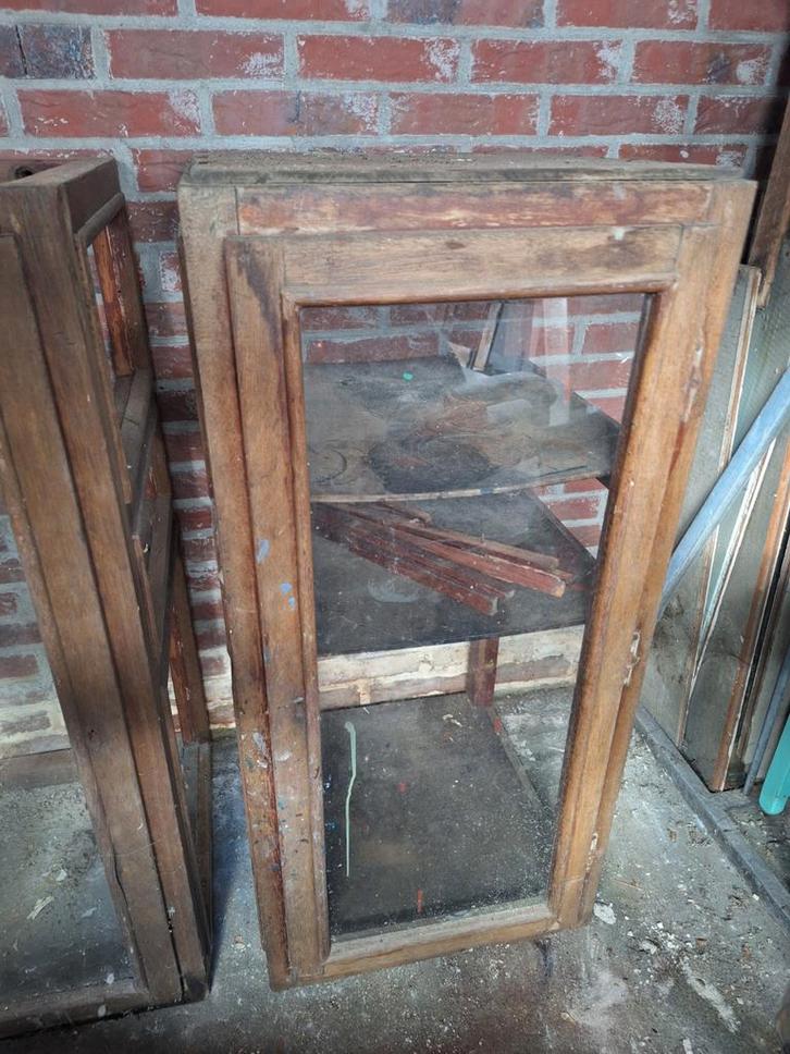 Art Deco Vitrinekastjes - Opknapper, Huis en Inrichting, Kasten | Vitrinekasten, Ophalen of Verzenden