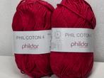 Phildar Coton 4 - Diverse Kleuren, Ophalen of Verzenden, Nieuw, Breien of Haken, Wol of Garen