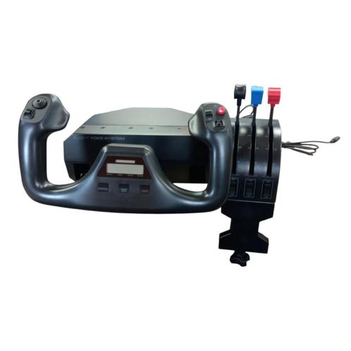 Logitech Flight Yoke System, Computers en Software, Muizen, Zo goed als nieuw