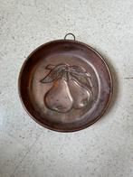 Koperen bakvorm met peren, Antiek en Kunst, Ophalen of Verzenden, Koper