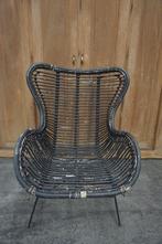 Rotan stoelen loungestoelen tuinstoelen rieten loungestoel, Ophalen of Verzenden, Gebruikt, Rotan