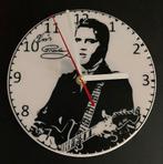 Elvis Presley Klok - The King, Ophalen of Verzenden, Zo goed als nieuw, Analoog, Wandklok